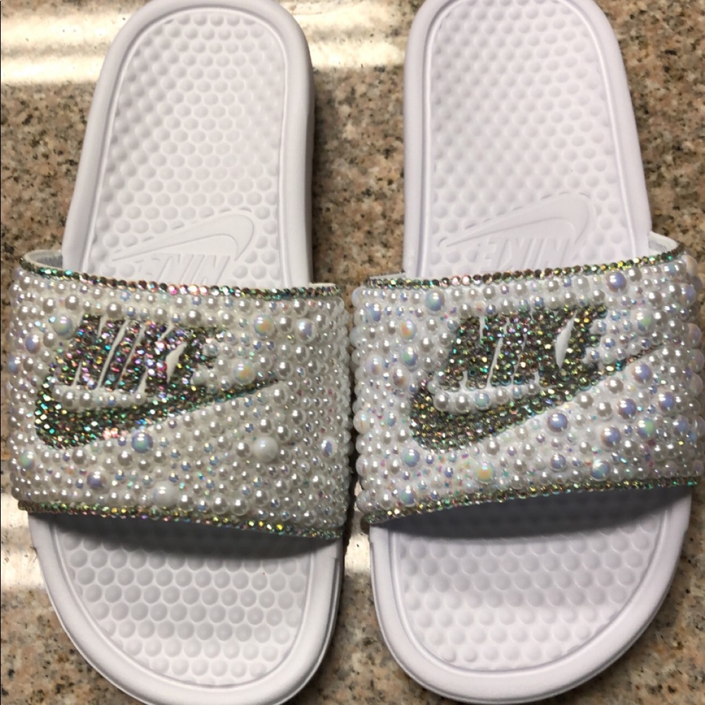 Custom Nike Benassi Slides - image 2
